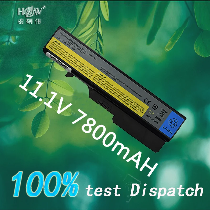

Laptop Battery For LENOVO IdeaPad G460 G465 G470 G475 G560 G565 G570 G575 G770 Z460 V370 V470 V570 L09M6Y02 L10M6F21 LO9L6Y02