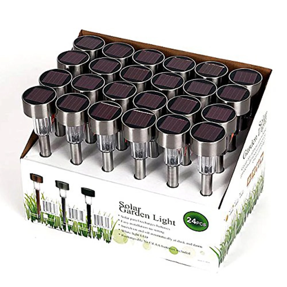 Set of 10 Solar LED Garden Night Lights Outdoor Lighting for Garden