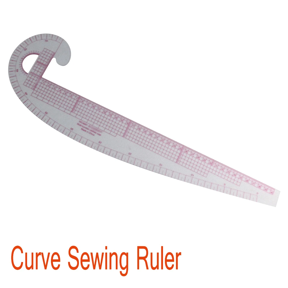 Plastic French Curve Metric Sewing Ruler For Dressmaking Tailor Grading