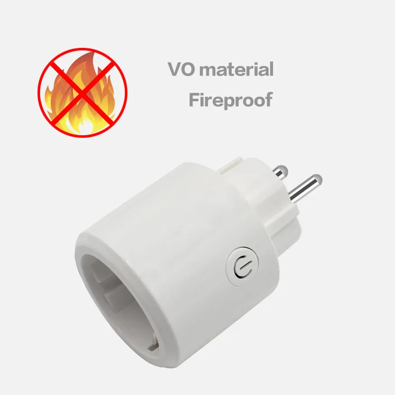 Wifi Smart Power Plug Outlet Sockets Remote Control Timing Function Monitoring Works with Amazon Alexa Google Home Homekit Wifi Smart Power Plug Outlet Sockets Remote Control Timing Function Monitoring Works with Amazon Alexa Google Home Homekit