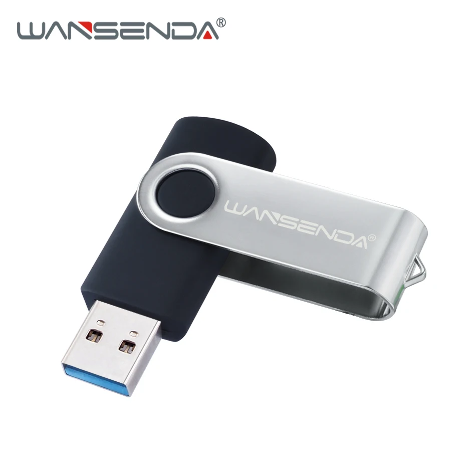 Высокая скорость флэш-накопитель wansenda флеш-накопитель 32 Гб 64 Гб USB 3,0 Вращающаяся ручка накопитель 16 Гб 128 ГБ накопители индивидуального