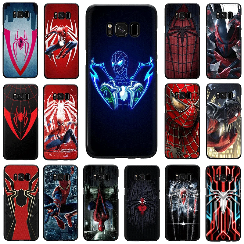 

Marvel SuperheroeSpider-Man Soft Silicone phone case for Samsung GaLaxy S6 S7 Edge S8 S9 S10 Plus S10e M10 M20 M30 Note 8 9