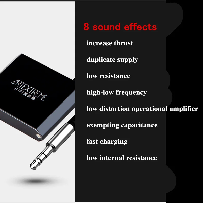 Artextreme SD03 HiFi аудио усилитель для наушников 130 мВт портативный телефон музыкальный усилитель 10 раз тяга супер бас усилитель 3,5 мм AUX