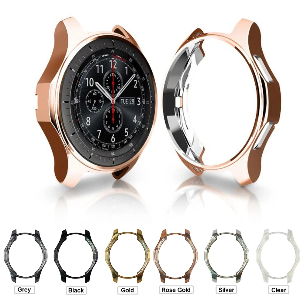 Мягкий тонкий чехол из ТПУ для часов Samsung Gear S3 гибкий защитный Galaxy Watch 46 мм/42 мм