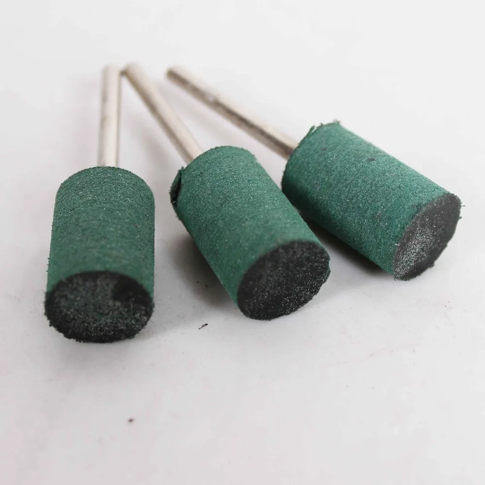 3pcs Column Leather Buffing Wheel Polishing dremel accessories For