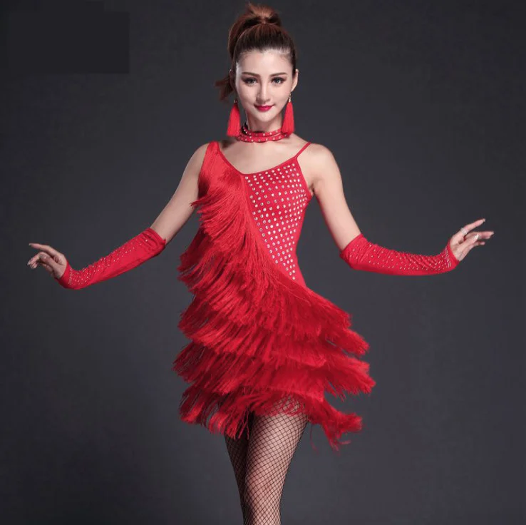 Buy 2017 New Ballroom Dance Dress Samba Costume for