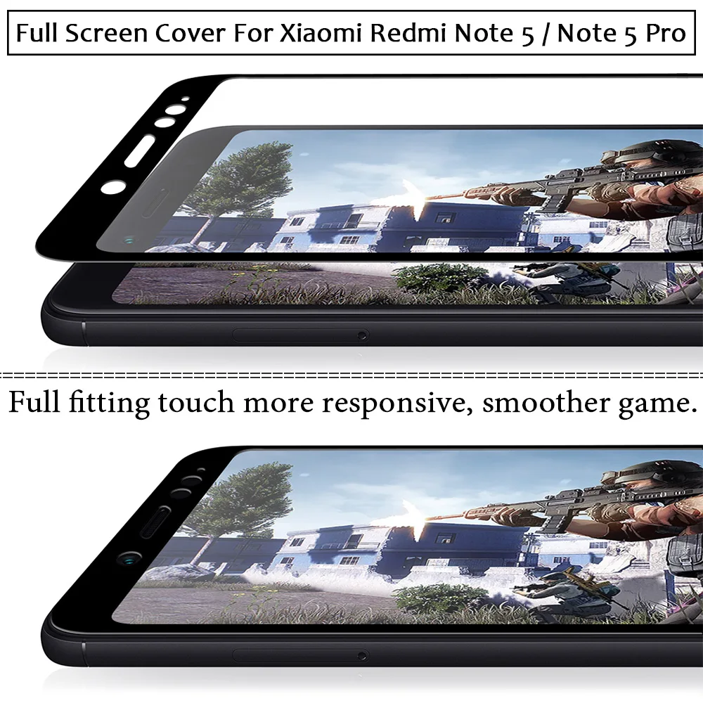 N-KXM1338_5_JONSNOW Tempered Glass for Xiaomi Redmi Note 5 Global Version Full Cover Screen Protector for Xiaomi Redmi Note 5 Pro 4GB 64GB