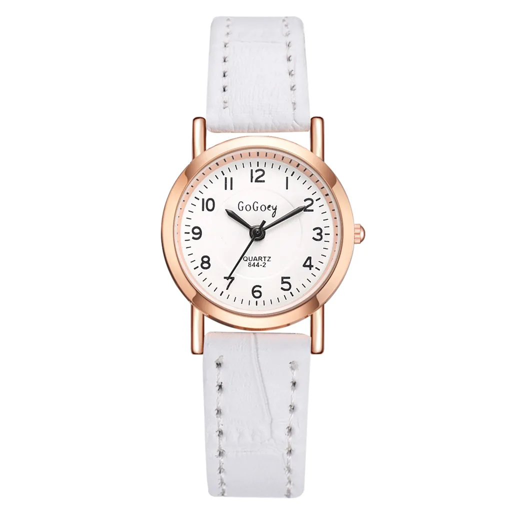 Роскошные женские часы GoGoey, модные, для отдыха, простые, с циферблатом, маленький циферблат, кварцевые женские часы, relojes para mujer, сплав#10