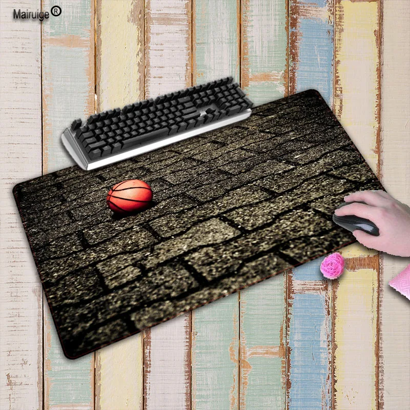Mairuige Basketball Gaming Mouse Pad Large Lock Edge Mat Office Speed Control Version For DOTA LOL