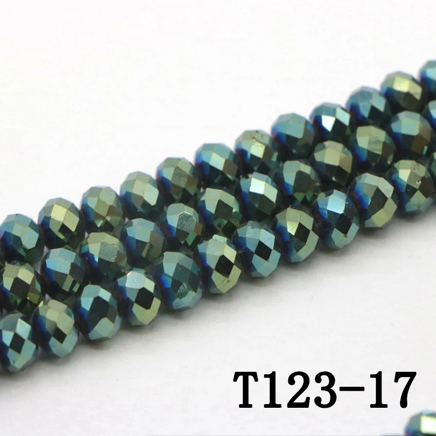17 Natural crystal jade green chalcedony Bead Necklace Bracelet DIY fashion woman man general (4)(1)