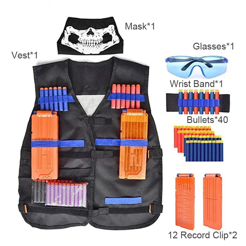 

Tactical Equipment Gun Shuttle Bullet Aplicable for Nerf Magazine Bullet Clip Compatible Nerf Mega for Nerf Accessories
