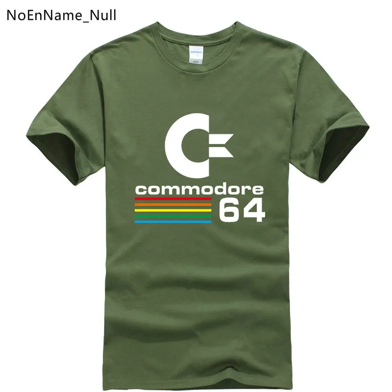 2019 летние Commodore 64 футболка C64 SID Amiga Ретро 8 бит классный дизайн футболки Для мужчин