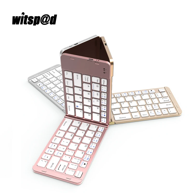 

Witsp@d USB Wireless Keyboard for iPhone Buletooth keyboard for Android systems Support Samsung Smart Phone and Smart Tablets