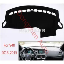 RHD правый руль автомобиля приборной панели автомобиля Избегайте свет Pad инструмент крышка платформы стол коврики ковры, пригодный для Volvo V40 2013