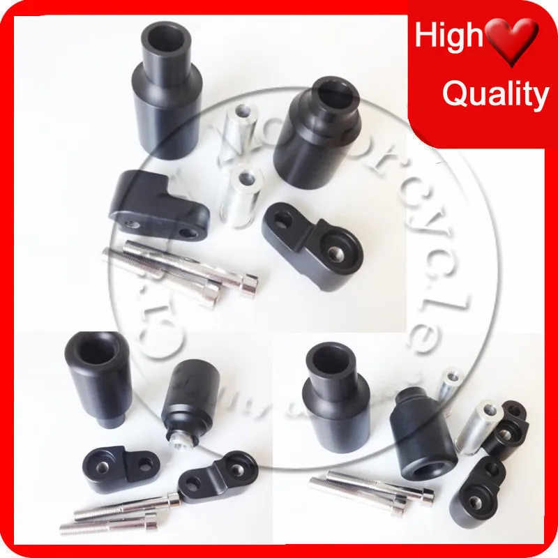 Motorcycle For 2007-2008 Honda CBR 600RR CBR600RR Black No Cut Frame Sliders crash Falling protection | Автомобили и мотоциклы