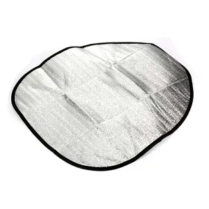 Защита от солнца на лобовое стекло, Автомобильный руль, защита от солнца, защита от солнца, алюминиевая фольга, анти-горячие автомобильные аксессуары - изображение