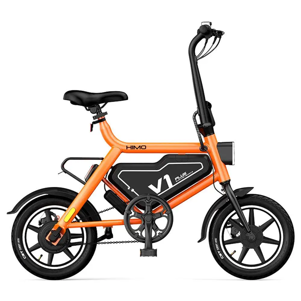 Cheap Xiaomi HIMO V1 Plus Portable Folding Electric Moped Bicycle Maximum speed 25km/h Smart bike Outdoor Xiaomi Electric scooter 1