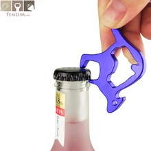TEMLUM 1 шт. открывалка для бутылок пива брелок алюминиевый сплав брелок с логотипом на заказ свадебные подарки