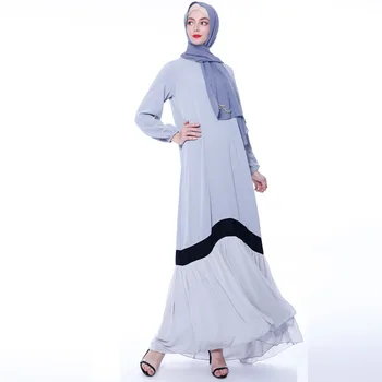 

Long Abaya Dubai Jilbab Muslim Dress Kaftan Islam Oman Women Hijab Turkish Dresses Robe Femme Caftan Marocain Islamic Clothing