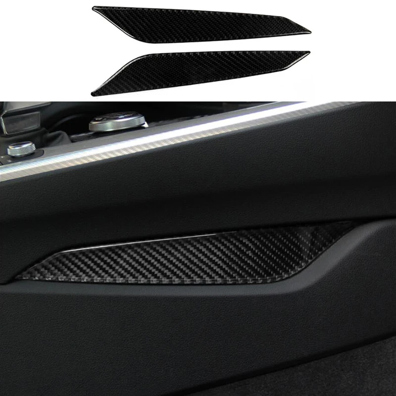 Stainless Steel Storage Box Handle Frame Cover Trim For 7 Series F01 F02 10-2015