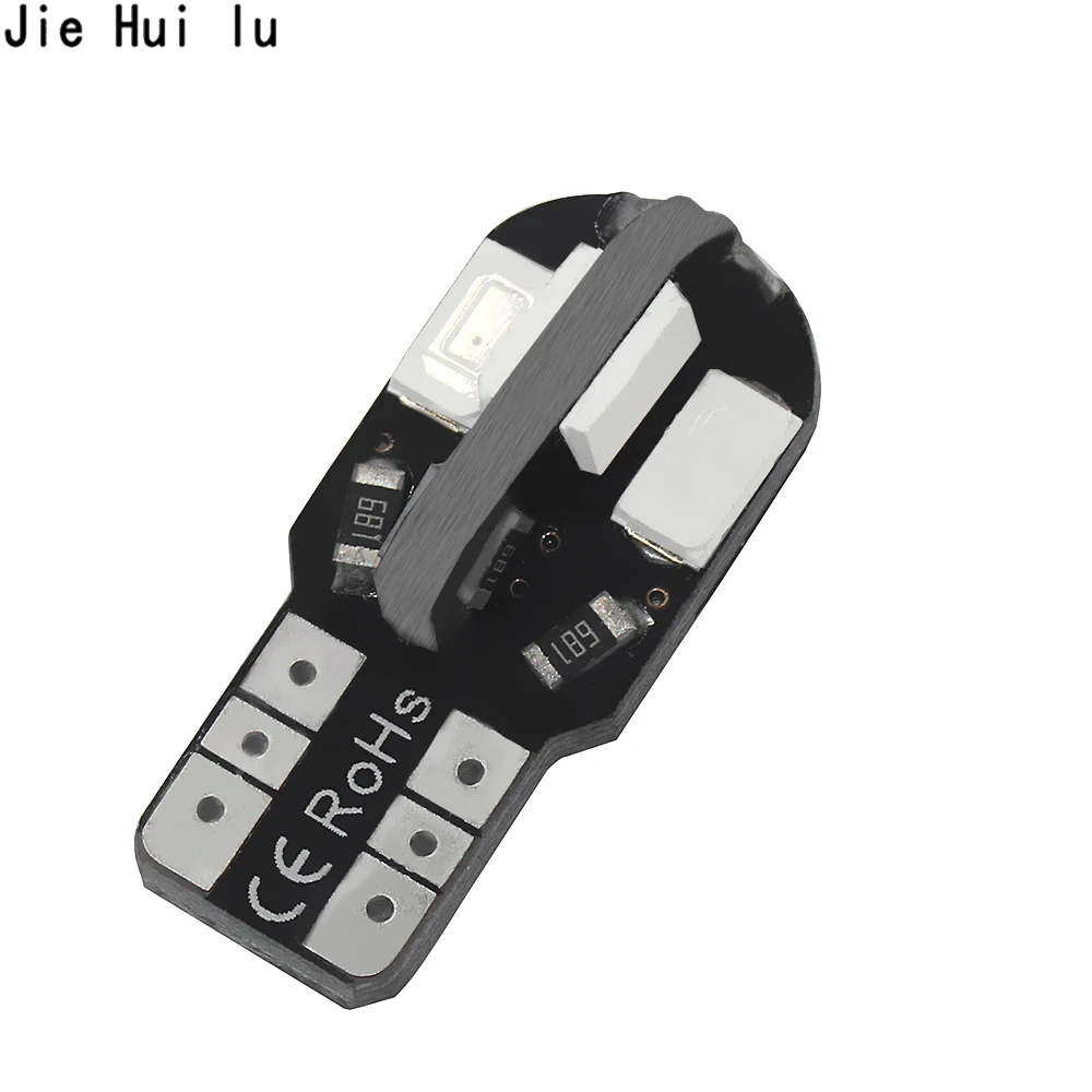 Автомобильная лампа с боковым клином T10 White 5730 5630 8 SMD 8smd LED 12 В 1 шт.|Сигнальная