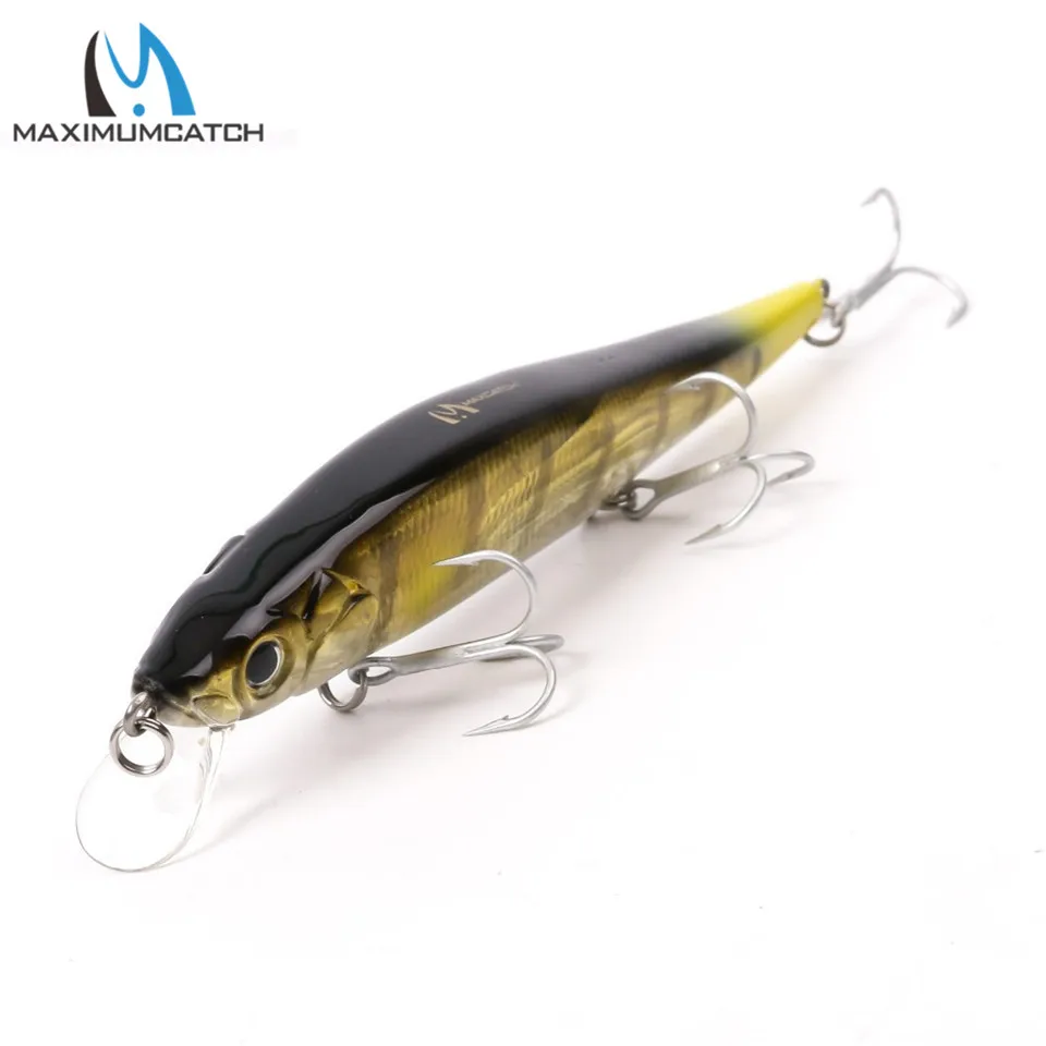 Maximumcatch Crank Bait Fishing Lures With VMC Hooks Minnow Bass Fishing Lures Artificial Bait Hard Fishing Lure