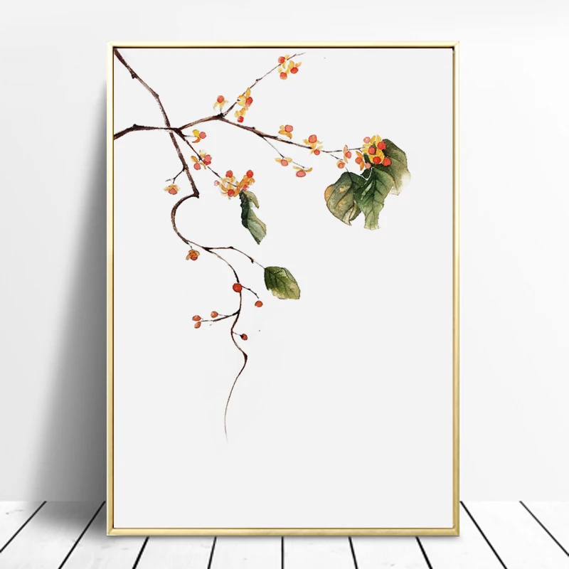 Watercolor-Flower-Art-Posters-and-Prints-Ballet-Dance-Wall-Art-Canvas-Painting-Picture-For-Living-Room (4)