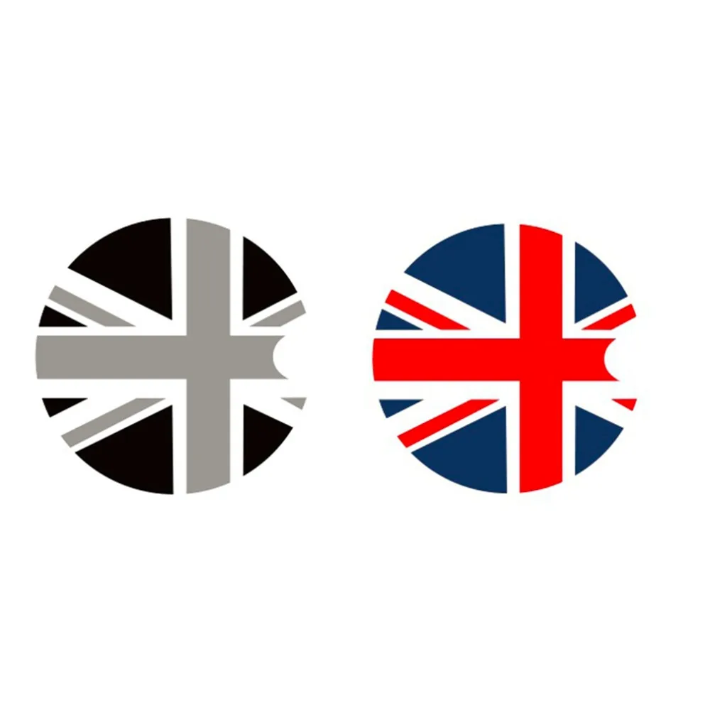 

1PC 180*180mm PVC Mini Cooper F55 F56 Car Petrol Diesel Fuel Tank Cap Gas Cover Vinyl Sticker Decal British UK Flag New
