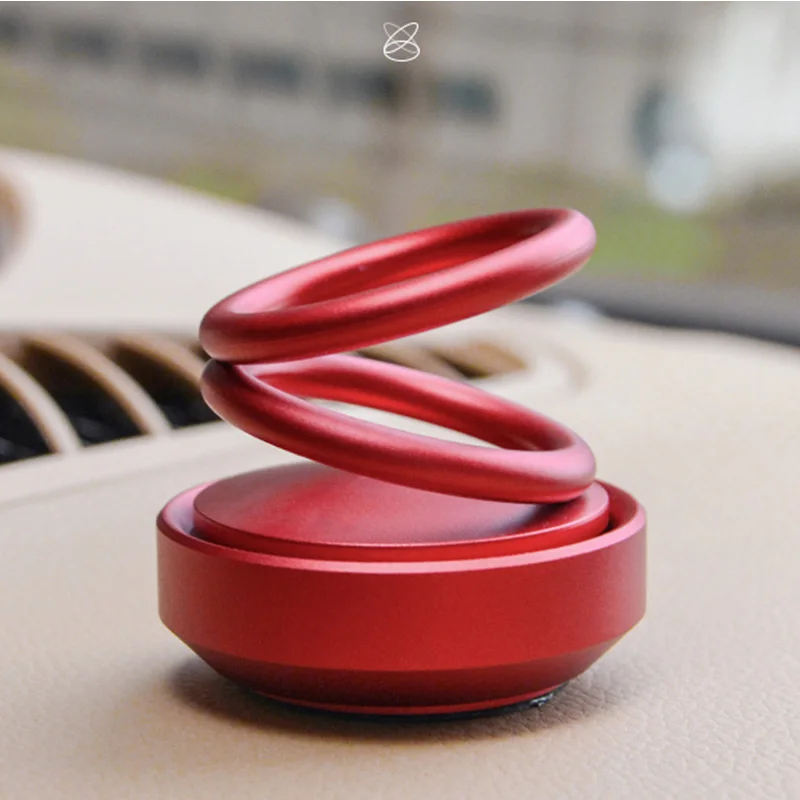 Levitation Car Air Freshener Auto outlet Perfume Vent Air freshener Car Air Conditioning Clip Magnet Diffuser solid perfume - Название цвета: Red