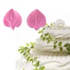 leaf fondant silicone mold 3D flower cooking wedding decoration baking Sugar Craft Molds Leaves DIY Cake mold ► Photo 3/6