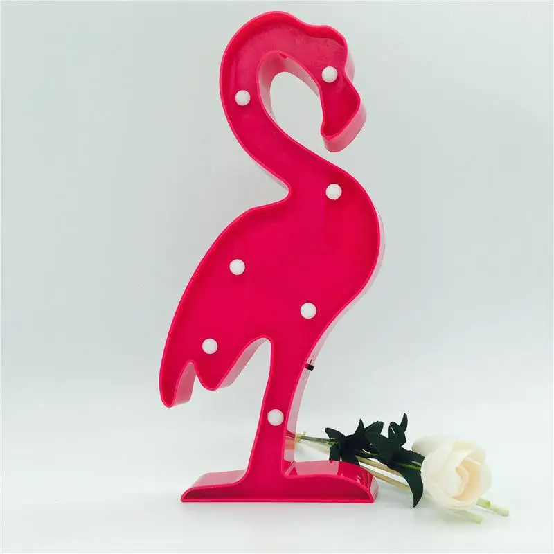Flamingo Romantic LED Baby 3D wall Light Cartoon Dim Mood ...