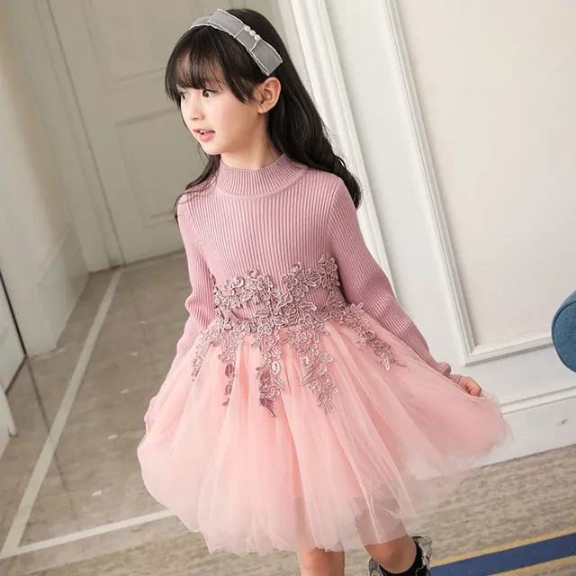 Baby Girl Winter Dress 2017 Fashion Spring Autumn Princess Girl Long