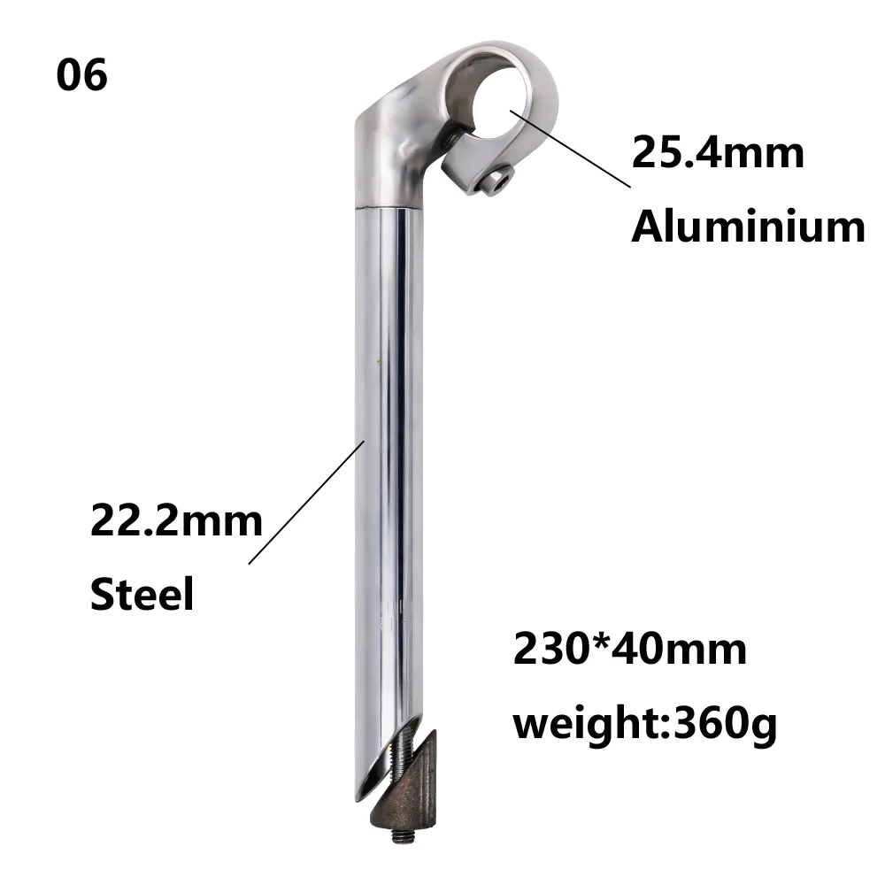 Алюминий велосипедный вынос руля велосипеда шеи BSB080 - Цвет: 06