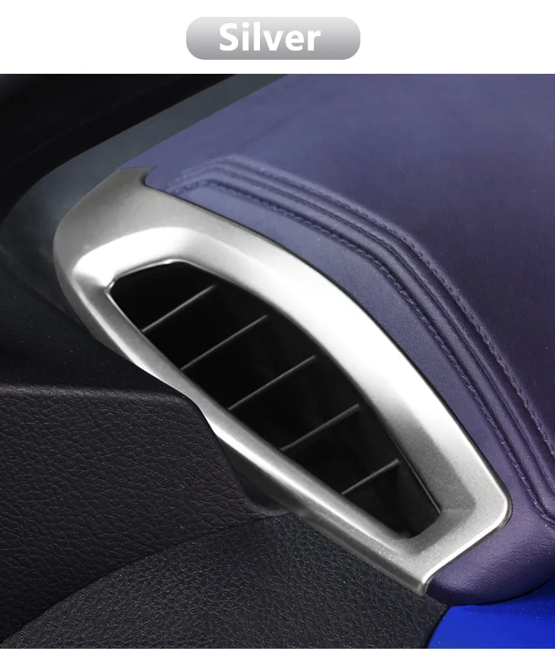 Для Toyota C-HR CHR Автомобильная Передняя панель на вентиляционное отверстие, накладка на выходе, рамка, декоративная формовочная объемная рамка