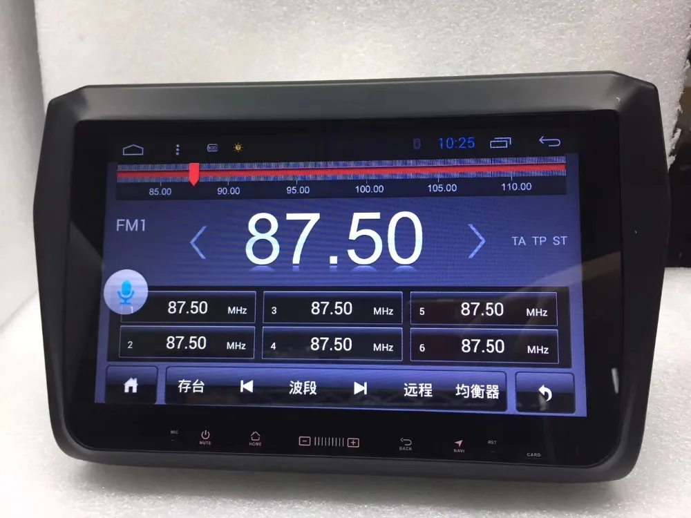 Автомагнитола на Android 10 дюймов мультимедийная стереосистема GPS навигация DVD радио