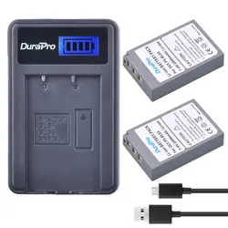 Durapro 2 шт. PS BLS-5 BLS5 PS-BLS5 Батарея + ЖК-дисплей USB Зарядное устройство для Olympus E450 e600 E620 EP1 EP2 EP3 EPL1 EPL2 EPL3 EPM2 EPL5 EPL6