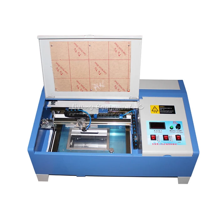 3020 CO2 Digital laser engraving cutting machine engraver 40W with Up