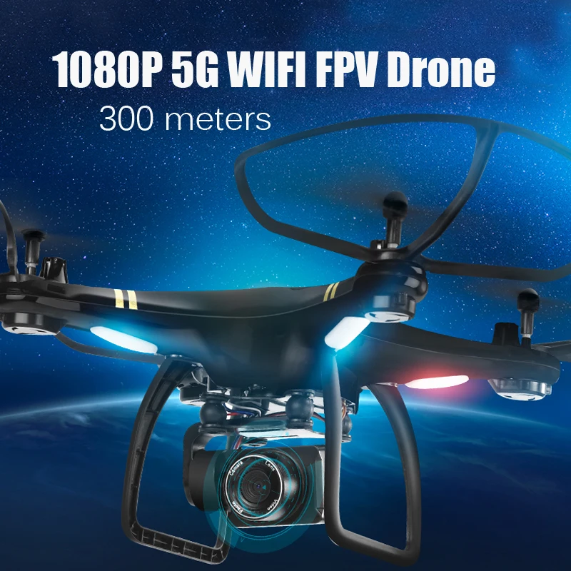 

T-REX 5G WIFI FPV GPS Drone with 1080P Wide Angle Camera Altitude Hold Professional Quadcopter RC helicopter Toys Gifts