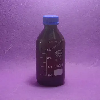 

1000mL Amber Brown Reagent Bottle with Cap Autoclavable,heavy Wall,lab Glassware