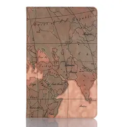 20 шт./лот Map колода карт + бумажник с фоторамкой флип чехол Кожаный чехол для Samsung Galaxy Tab A A2 10,5 2018 T590 T595 случае