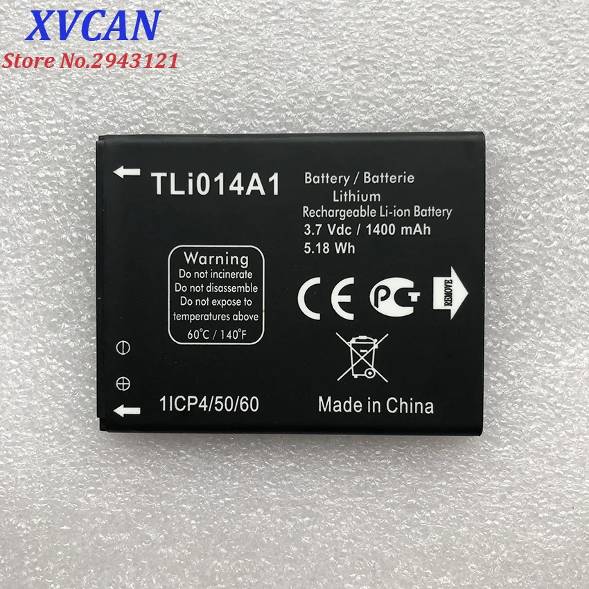 TLI014A1 1400mAh литий-ионный аккумулятор для Alcatel one touch Fire 4012 4012A 4012X CAB31P0000C1/CAB31P0000C2 аккумулятор