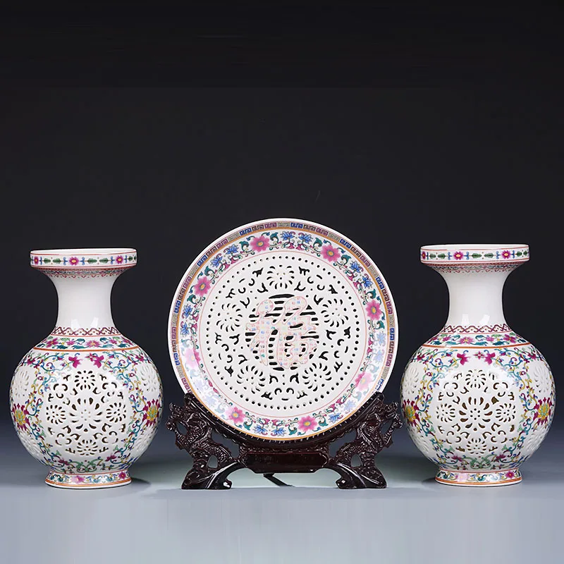 Buy New Arrival Antique Jingdezhen Ceramic Vase Plate