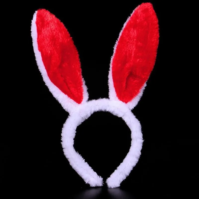 Сексуальные Женщины Леди Кролик ободок с кроличьими ушами сценическое представление карнавал ночное Клубное платье для вечеринки косплей аксессуары для волос на Рождество