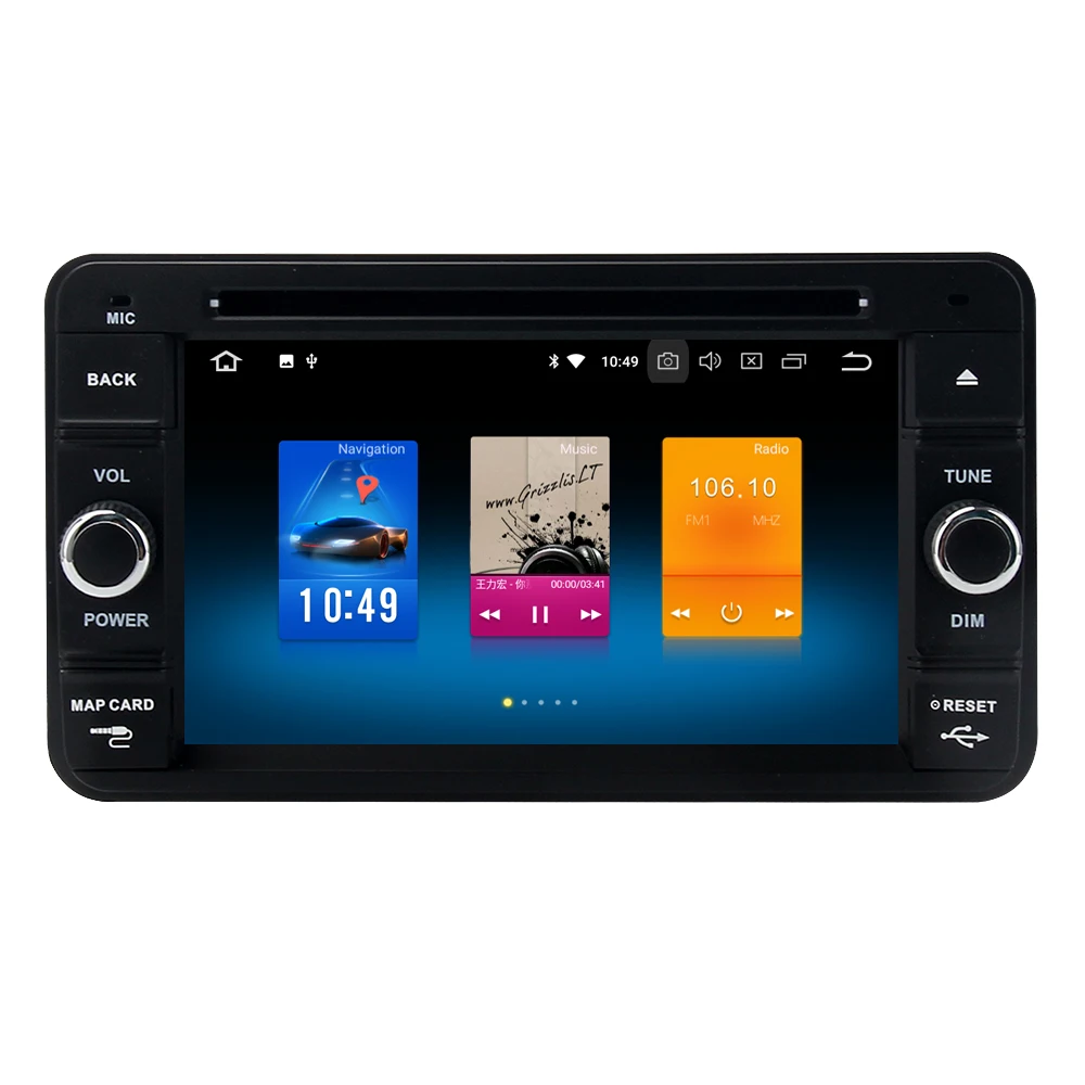 RoverOne Android 9,0 Автомобильная Мультимедийная система для Suzuki Jimny 2007-2013 Восьмиядерный радио gps навигация медиаплеер PhoneLink