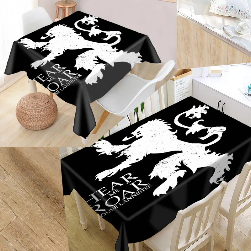 لعبة من عروش مخصصة للماء oilproof الجدول القماش أكسفورد طباعة مستطيل الجدول غطاء مربع الزفاف سماط لعبة من عروش مخصصة للماء oilproof الجدول القماش أكسفورد طباعة مستطيل الجدول غطاء مربع الزفاف سماط