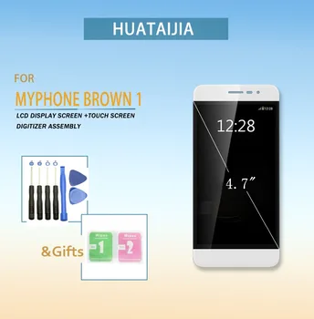 

new For MyPhone Brown 1 4.7inch LCD Display+Touch Screen Panel Digital for MyPhone Brown 1 Replacement Parts Assembly