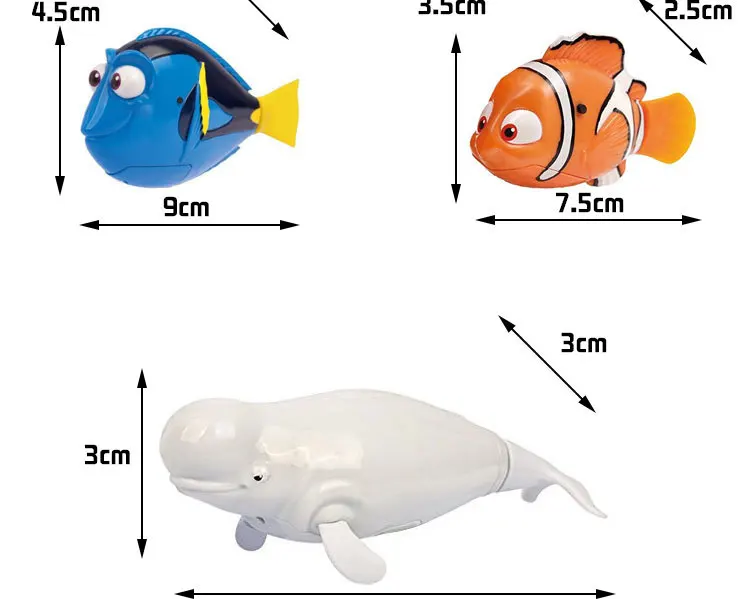 5 шт./компл. плавательный Робот Рыба активируется в воде волшебный электронные игрушки Интересные игрушки для детей, подарок электронный питомец для рыбы