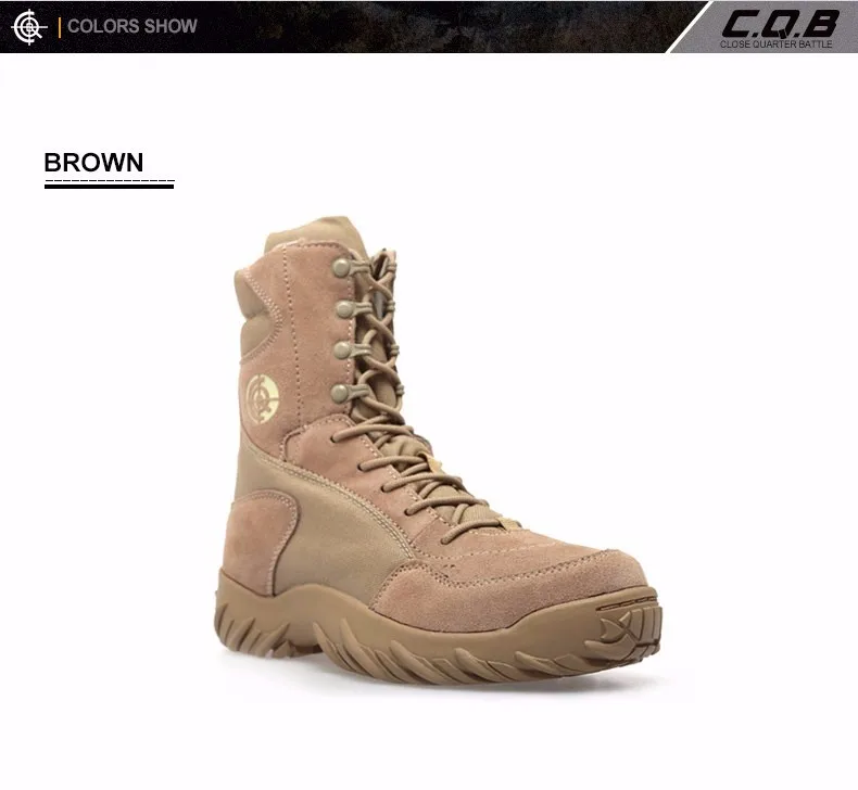 Открытый США Армия Военные тактические ботинки Горные охотничьи альпинистские ботинки легкая дышащая обувь