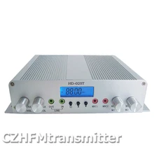 czh fmuser hd-02st 15w жк-цифровой стерео высокого- мощность передатчика fm