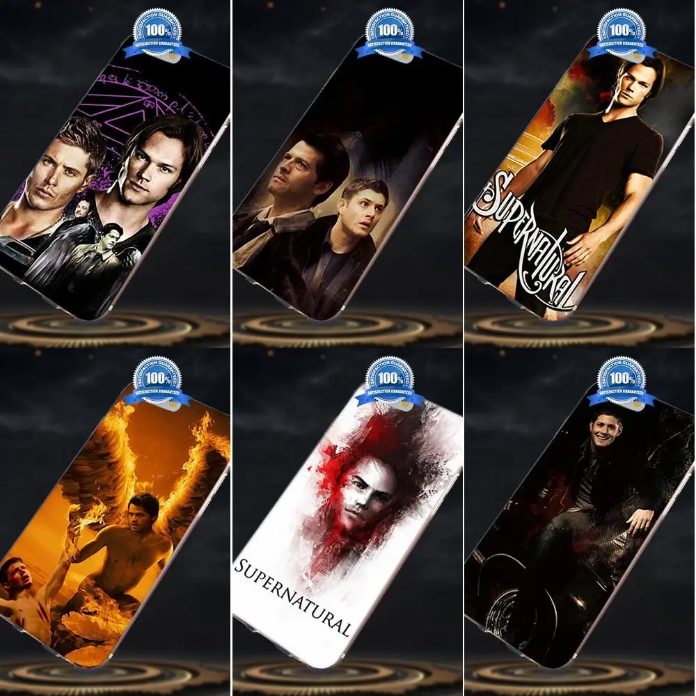 Bixedx сверхнатуральный Sam Dean Кастиэль Винчестер для Apple iPhone X 4 4S 5 5C SE 6 6S 7 8 Plus Galaxy A3 A5 J1